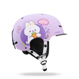 COPOZZ Kids Cartoons Ski Helmet Integrally-molded Safety Outdoor Skiing Cycling Protection Helmet Skiing Equipment