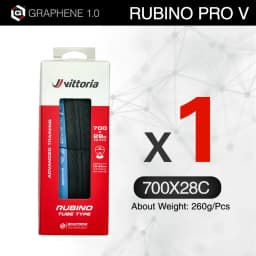 Vittoria Tire Rubino Pro V 700 X 28/700X30c Graphene 2.0 100TPI Nylon Road Bike Tire Black,Tan,Blue,Red,Yellow, White Road Tyre