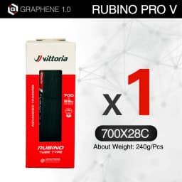 Vittoria Tire Rubino Pro V 700 X 28/700X30c Graphene 2.0 100TPI Nylon Road Bike Tire Black,Tan,Blue,Red,Yellow, White Road Tyre