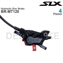SHIMANO SLX M7120 Hydraulic Brake groupset BL-M7100 Lever BR-M7120 4 piston Brake with Pads for MTB Bike Original parts