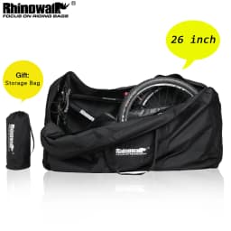 Rhinowalk Folding Bike Carry Bag 26"-29" Big Capacity Bike Cover Outdoor Portable Bicycle Packing Storage Carrier Travel Bag