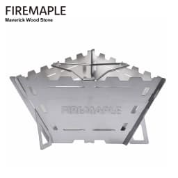 Fire Maple Camping Wood Stove Stainless Outdoor Portable Folding Wood Burning Stoves for Backpacking Picnic Hiking