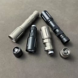 Tactical PLHv2 Mod-lit Long or Short Flashlight SST40 White LED With Airsoft Hunting Weapon Original Marking Scout Light