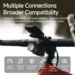 iGPSPORT BSC100Max GPS Bike Computer Bike Speedometer Wireless Odometer 40-Hour Battery Life IPX7 Waterproof Cycling Accessories