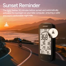 iGPSPORT BSC100Max GPS Bike Computer Bike Speedometer Wireless Odometer 40-Hour Battery Life IPX7 Waterproof Cycling Accessories
