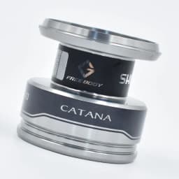 SHIMANO CATANA Spinning Fishing Reel 3+1BB Metal Spool G-Free Body and Propulsion Line Management System