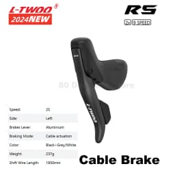 LTWOO R5 2x9 speed Road Bike Shifters Lever Cable Brake Road Bicycle 18s Derailleur, LTWOO R5 set is compatible for Sora 9s Road