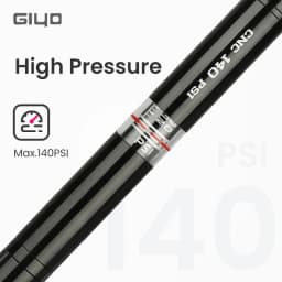Giyo 140psi Bicycle Pump Portable Presta/Schrader Valve MTB Cycling Pump Road Bike Mini Floor Standing Pump Tire Inflator