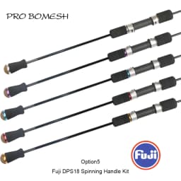Pro Bomesh Fuji DPS18 TCS18 Reel Seat EVA Handle Kit Slow Jigging DIY Fishing Rod Component Pole Accessory Repair