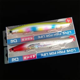 TSURINOYA 2PCS Ultra-long Casting Floating Minnow STINGER 140mm 24g Artificial Large Hard Bait Weight Sea Fishing Lure