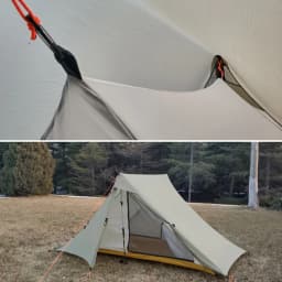 2 Person Professional Waterproof Two-sided 20D Silnylon Tent Outdoor Ultralight Camping Hiking Tent 3-4 Season Backpacking Tents