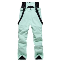 New Men Women Suspenders Ski Pants Windproof Waterproof Warm Couple Snow Trousers Winter Ski Snowboard Pants Waist Protection
