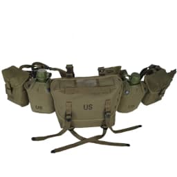 M1956 Long Pouch Bag Replica, WW2 Us, Korean War Sport Equipment, Equipment Combination Set 1956 Bag