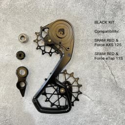 Derailleur Pulley Wheel Oversized Bearing 82g for 105 ULTEGRA R9100 R8000 11s & Sram Red Force eTap AXS 12 speed