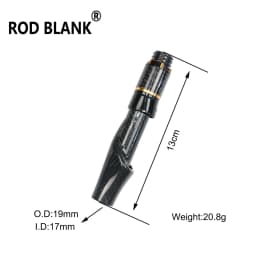 Rod Blank 1 Set Spinning Casting Carbon Fiber Reel Seat Fishing Rod Building Component Rod DIY Repair Accessory