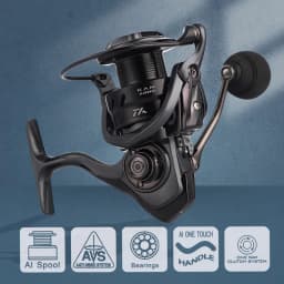 Mavllos Fishing Spinning Reel 1000-5000 Shallow Spool Max Drag 11.5KG Speed Ratio 6.2:1 Ultralight Metal Saltwater Fishing Reel