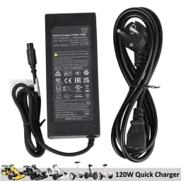 124W 63V Quick Charger For Ninebot Gokart Mini Pro S Max Balanced Vehicle Skateboard Fast Charging Accessories