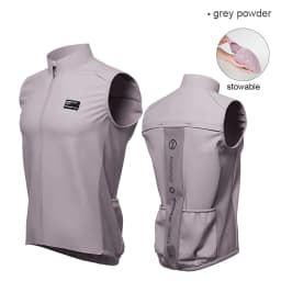 INBIKE Women's Cycling Vest Sleeveless Running Rain Jacket Lightweight MTB Biking Clothing Windbreakers Reflective With Pockets