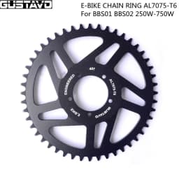BAFANG 36T/38T/40T/42T/44T/46T/48T/52T Chain Wheel for BBS/BBSHD Mid-drive Motor CNC Chainring Sprocket Electric Bicycle Parts