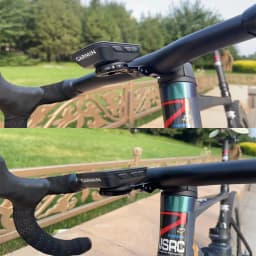 Out Front Bike Gopro Combo Mount for Garmin Wahoo Bryton Campatible with Scott Foil Addict Syncros Creston IC SL Handlebar