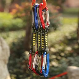 XINDA Rock Climbing Quickdraw Sling Professional Safety Lock Extenders Carabiner Mountaineer Outdoor Protect Kits