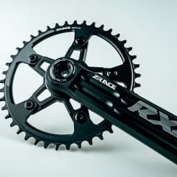 ZRACE RX Single Speed Crank Chainset Crankset,40T / 42T / 44T,170 / 172.5 / 175,for Gravel-bikes Cyclo-Cross, DUB BB29