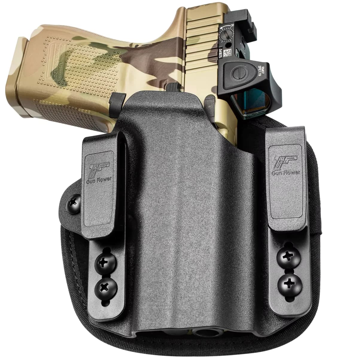 GF Universal Hybrid Kydex&Nylon Holster for G19 G17 M&P Shield and Similar Right and Left Hand Universal Holster