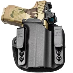 GF Universal Hybrid Kydex&Nylon Holster for G19 G17 M&P Shield and Similar Right and Left Hand Universal Holster