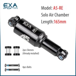 Kind Shock KS A5 RR1/RE Solo Dual Bike Air Rear Shock Absorber Suspension 125 150 165 190mm for MTB Bicycle EXA Form