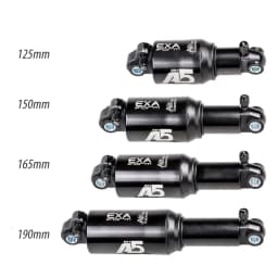 Kind Shock KS A5 RR1/RE Solo Dual Bike Air Rear Shock Absorber Suspension 125 150 165 190mm for MTB Bicycle EXA Form