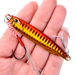 24pcs Metal Jig 40g30g20g Shore Casting Jigging Lure Shore Casting Spoon Saltwater Jack Fishing lures Set Bit Artificial Bait