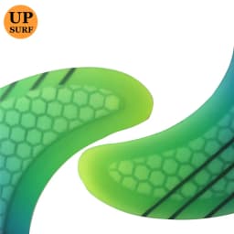 M/L Tri Fins Set UPUSRF FCS II Performer 3 Fins Fiber Carbon Fins For Surfing Double Tabs 2 Surfboard Fins