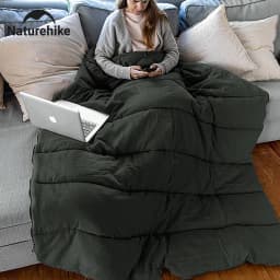 Naturehike Camping Sleeping Bag Spliced Waterproof Ultralight Double Quilt Washable Hiking 3 Season Outdoor House Sleeping Bag