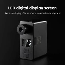 ROCKBROS Bike Pump Portable Mini Electric Air Pump Handheld 120PSI Rechargeable Tire Inflator Car Bike Motorcycle Bicycle Pump