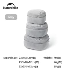 Naturehike Storage Bag Camping Ultralight Waterproof Organize Bag Flodable Travel Make Up Tolietry Bag Multifunctional Bag
