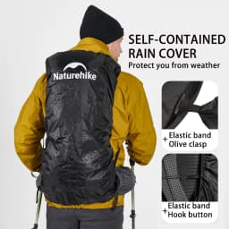 Naturehike Rock 2.0 Hiking Backpack 30L/45L/60L Camping Rucksack Outdoor Travel Trekking Specialised Shoulder Bag Rain Cover