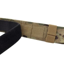 VULPO Ronin Style 2 Inch Tactical Belt Quick Release Metal Buckle Belt Hunting Double Layer Molle Belt Combat Mens Belt