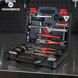 ROCKBROS Bicycle Repair Tools Kit Box Multifunctional 22-in-1 Bicycle Combination Maintenance Tools Set Pack Bike Accessories