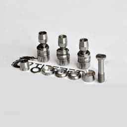 Folding bike road bike MTB bicycle brake pad titanium screw installation V brake shoes titanium screw V brake bolt upgrade