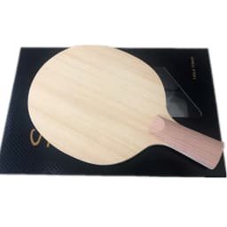 Stuor BLUE Carbon Hinoki Table Tennis Blade Hinoki Wood Ping Pong Racket 7 Layers With Fiber Carbon Fast Attack FL ST CS