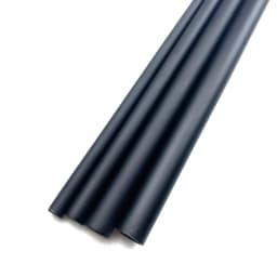 IM12 10'8'' 3wt 4pcs & 10‘0’‘ 8wt 4pc Carbon Fishing Rod Transparent Black Blank Fast Action Repair Rod Building DIY NooNRoo