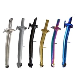 Ultra Light Gr9 Titanium Folding Bike Handlebar Stem, P, H, M, S Type, 25.4mm Brompton Handle Post