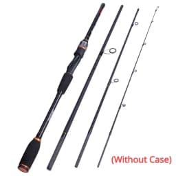 Goture Xceed 4 Setions Travel Fishing Rod With Fuji Guide Ring Carbon Fiber 1.98-3.6M Spinning Casting Lure Rod For Carp Fishing