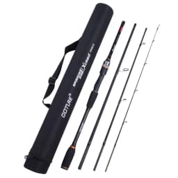 Goture Xceed 4 Setions Travel Fishing Rod With Fuji Guide Ring Carbon Fiber 1.98-3.6M Spinning Casting Lure Rod For Carp Fishing