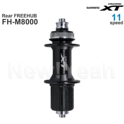 SHIMANO DEORE XT M8000 HUB Groupset Front Hub HB-M8000 100MM and Rear FREEHUB FH-M8000 135 MM with Quick Release 11-speed