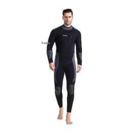 5mm Men's Long Wetsuit Neoprene Material Warm Fleece Lining Outdoor Swimming Kayaking Surfing Drifting Wetsuit XS-4XL
