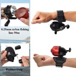 Piaoyu BL10S Portable Fishing Wheel Outdoor Hunting Slingshot Spincast Fishing Reel Closed Shooting Reel Fishing Accessories