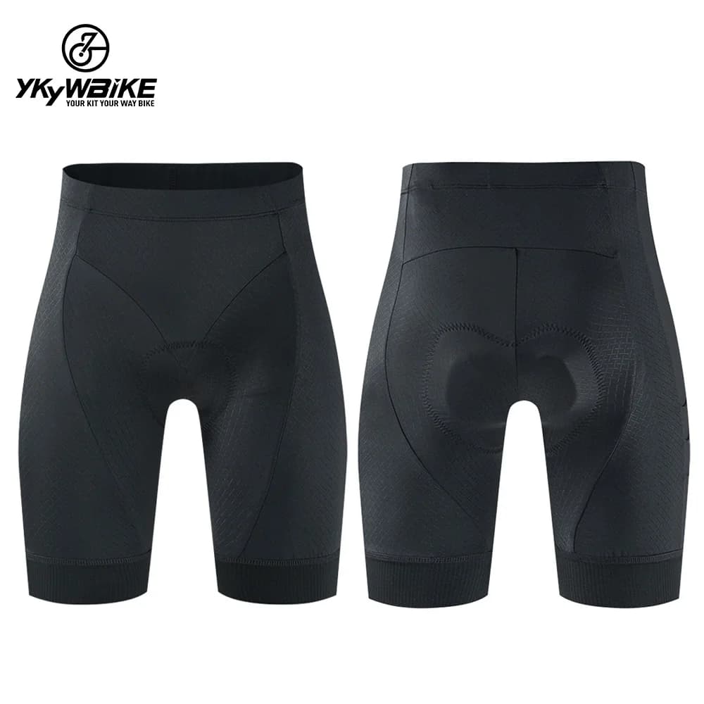 YKYWBIKE Women's Cycling Shorts Bike Biking Riding Bicycle Cycle Shorts With Padding Padded 3D 7 Hour Ride Black Shorts