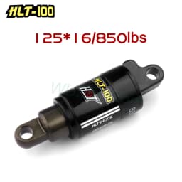HLT-100 Mountain Bicycle Rear Shocks 125/150/165/185mm X 850/1000 lbs Aluminum Alloy Oil Spring Shock for E-bike Snow MTB Bike