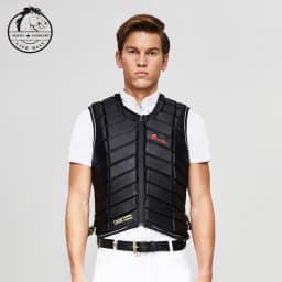 Unisex Adult Women Horse Riding Body Protector Man Equestrian Vest Thicken 1.5cm Equine Armor Riding Horse Protection